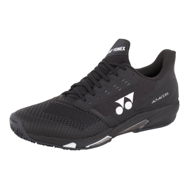 Yonex Tennisschuhe Power Cushion AD-ACCEL Clay/Sandplatz/Leichtigkeit 2024 schwarz Herren